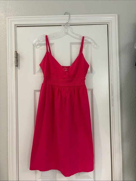 Old Navy Dresses & Skirts - Old Navy Bright Pink Spaghetti Strap Midi Dress